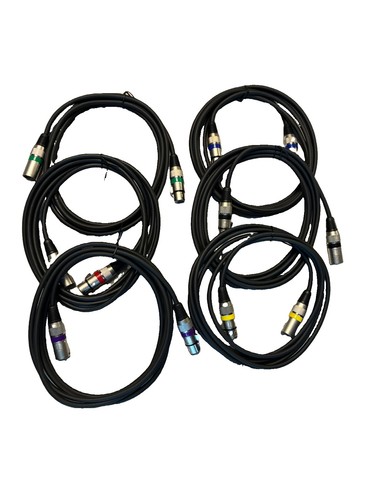 6er set farbig - farbig, xlr