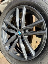 X3 X4 Winterreifen 245/50R19 Bridgestone auf Original BMW M Doppelspeiche 698 