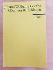 Johann Wolfgang Goethe Götz