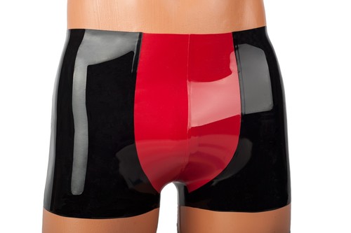 Latex herren shorts retro - latex, shorts,
