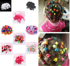 Haargummi 20 Stück 1,5 cm elastische Pferdeschwanz Halter Gummiband Mädchen