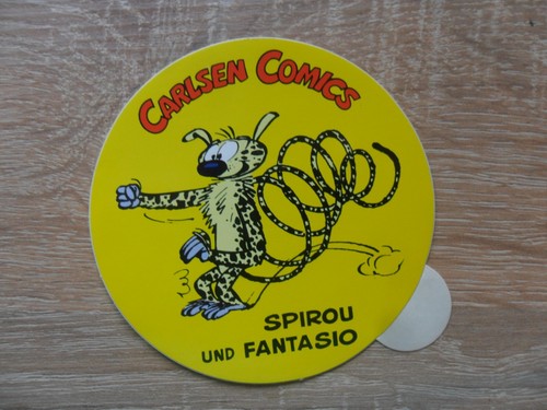 Carlsen comics sticker - comics,