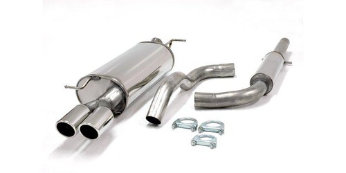 Sportauspuff edelstahl seat - edelstahl,