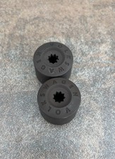 2x Original VW Radschraubenkappen Schraubenkappe Schraube Kappe Volkswagen Skoda