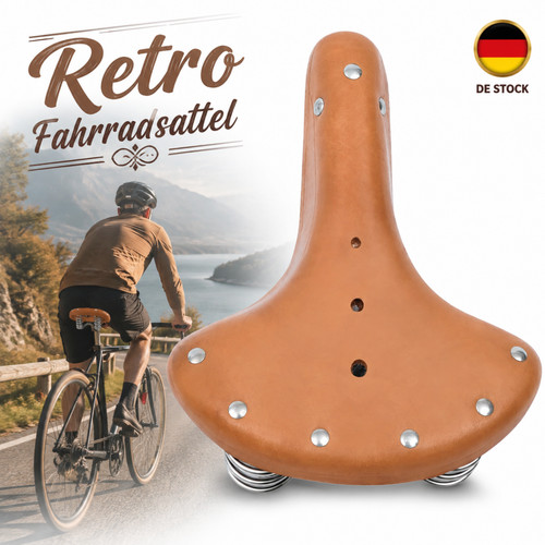 Fahrradsattel rindsleder - fahrradsattel,
