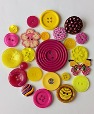 Knöpfe gelb beere Mischung