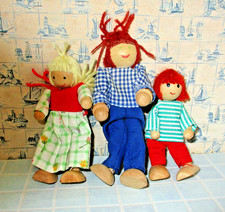 Konvolut Holzbiegepuppen