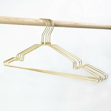 Kleiderbügel Design Kleiderhaken 360° drehbar 42cm Metall Schwarz Weiß Gold Rosé