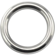 20 bis 70mm O Ring Edelstahl A4 Schnurstärke 3 bis 12mm Stahlring Ringe Poliert