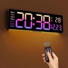 16" Large Digital Wall Clock