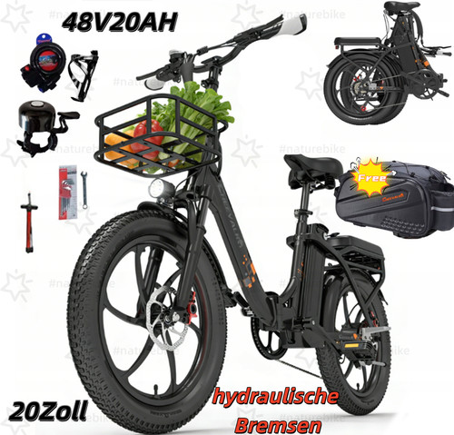 20zoll klapprad elektrofahrrad - klapprad,