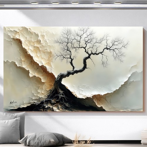 Leinwand bild landschaft - leinwand,
