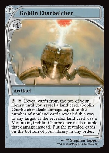 Mtg goblin charbelcher - mtg,