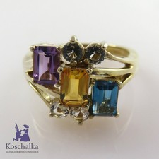 Vintage Ring mit Amethyst