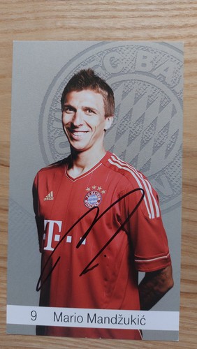 Mario mandzukic signiert - mario, --