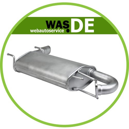 Auspuff endschalldämpfer - auspuff,