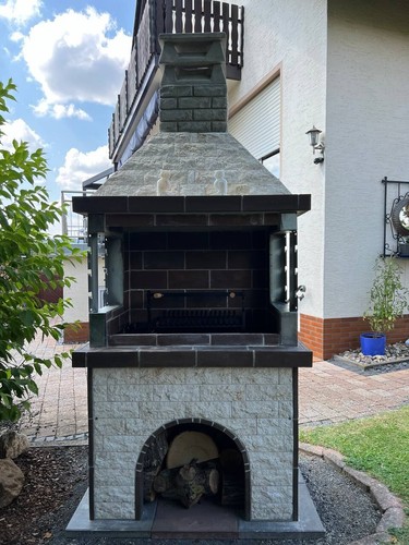 Bildhübscher steingrill bbq - steingrill,