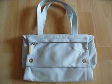MANDARINA DUCK schöne 3 in 1 Tasche groß klein Bauchtasche hellgrau NEUw. HMI315