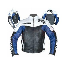 YAMAHA R6 Motorrad Lederjacke