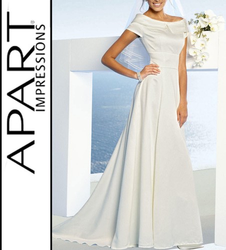 Neu satin brautkleid - satin,