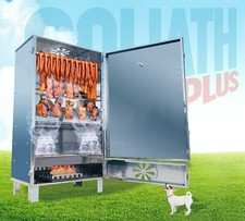 GOLIATH+ PLUS STRONG Räucherofen Premium Räucherei Räucherschrank aus Edelstahl