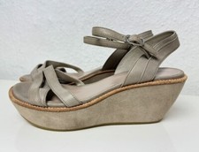 Camper Wedges  Sandalen Gr 36 Sandalette Pantolette Schuhe Keilabsatz 6169