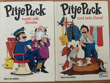 2 Bücher Pitje Puck Band 3 und 4 - und sein Hund / macht tolle Streiche