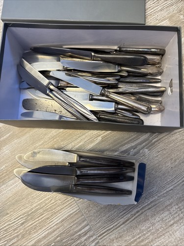 Silberbesteck nur - kg,