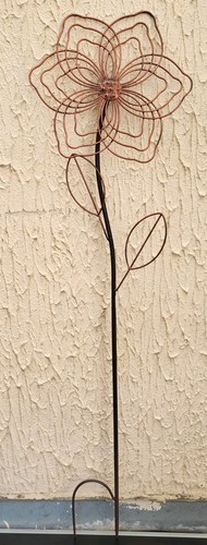 Metall gartenstecker blume - blume, in
