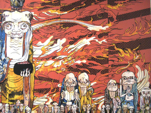 Murakami 500 arhats - t.murakami:, "500