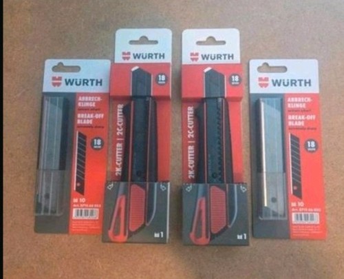 Würth cuttermesser 18mm - 2k,