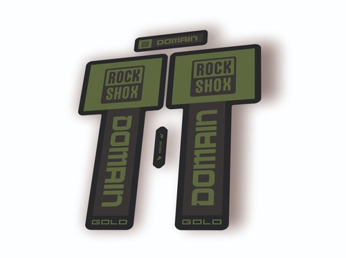 Rock shox domain - domain, gold