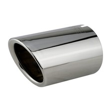 Auspuffblende Chrom Edelstahl