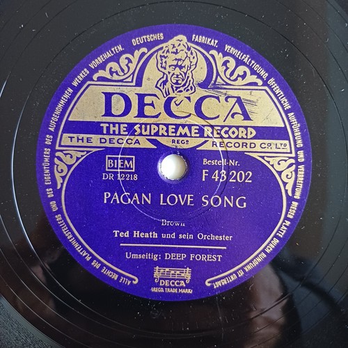 Schellack 25cm ted heath - a,