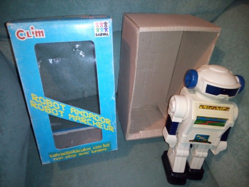 Vintage roboter klima spanien - roboter,