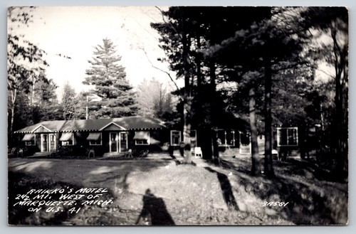 Postcard rppc michigan - postcard,