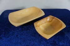 2 x Schöne kleine Molle Holzmolle Schlachtemolle Bäckermolle Teigmolle 26 cm