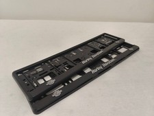 Harley Davidson chrom 3D-Effekt Kennzeichenhalter Nummernschild -2 Stück / 1paar