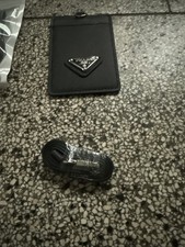 Prada Kartenhalter In Schwarz