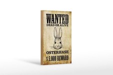 Holzschild 12x18cm Tiere