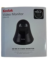 Kodak CFH-V15 HD WLAN Überwachungskamera Video Monitor Pan/Tilt 2-Wege-Audio