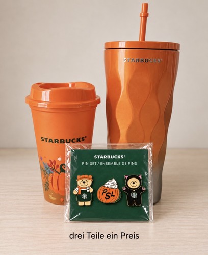 Starbucks orange edelstahl - starbucks,