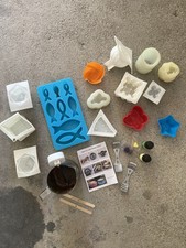 Kerzen Bastelset Mit Silikonformen Auch Für Gipsgießen Geeignet