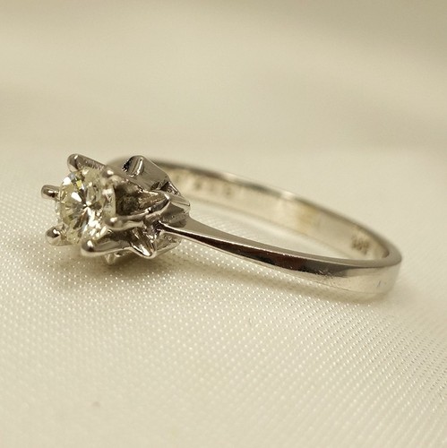 Brillant ring 585 weißgold - brillant,