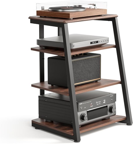 Hifi rack holz stahl - rack,
