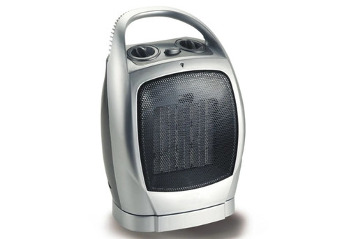 Heizlüfter keramik 1500w - heizlüfter, grau