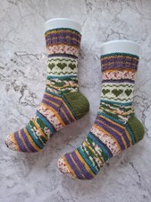 gestrickte Socken Gr 38/39