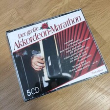 Der große Akkordeon-Marathon Club-exklusiv Box-Set  5 CDs inkl. Buch
