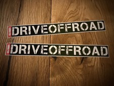 2x OFFROAD Aufkleber 4x4
