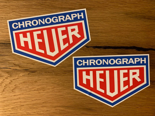 Tag heuer rally - rally, aufkleber